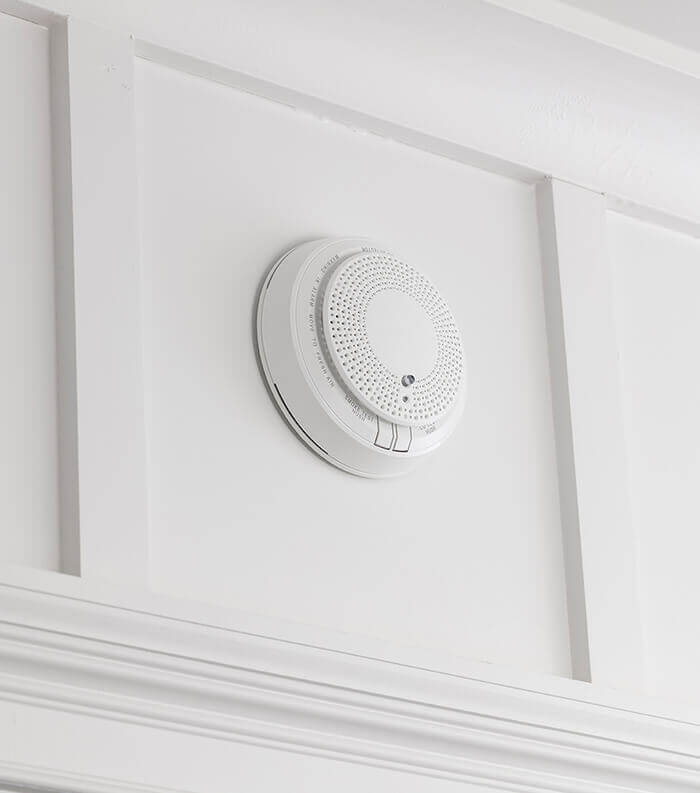 Fire and Smoke Detector Mounted 2